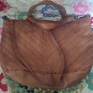Latico tan handbag